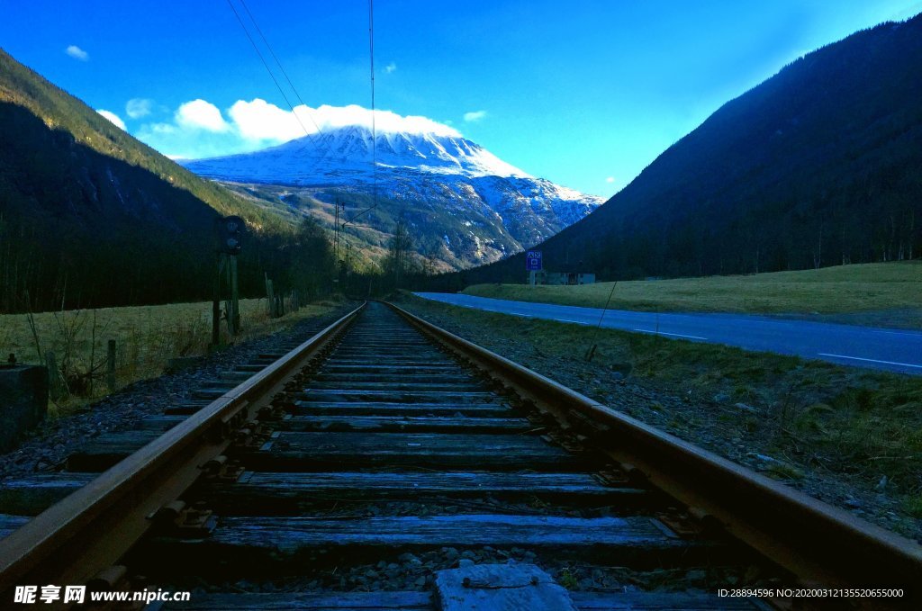 挪威 景观 山