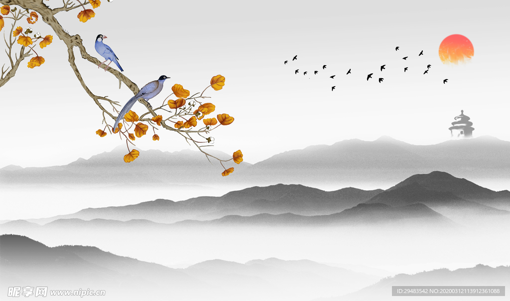 山水画