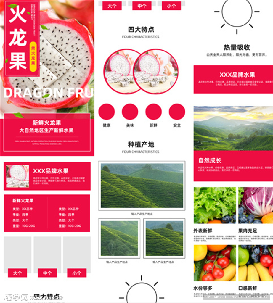 火龙果详情页