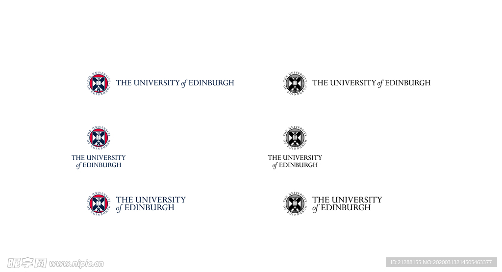 英国爱丁堡大学校徽新版