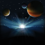 宇宙星球背景科技时尚太空素材