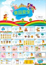 学校食品安全知识主题班会PPT