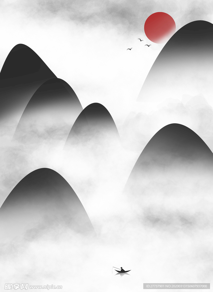山脉背景