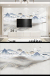 山水背景墙