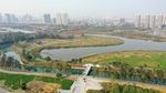 小区建筑开发房地产湖泊
