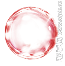 彩色透明肥皂泡气泡水泡泡泡元素