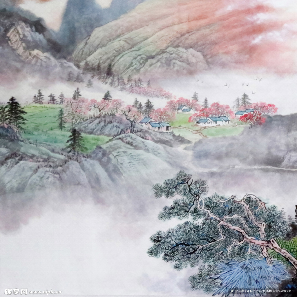 水墨山水