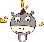 小清新动物可爱毛驴