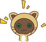 小清新动物可爱暹罗猫