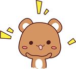 小清新动物可爱小熊