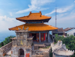 湖北旅游景点道教胜地木兰山金顶