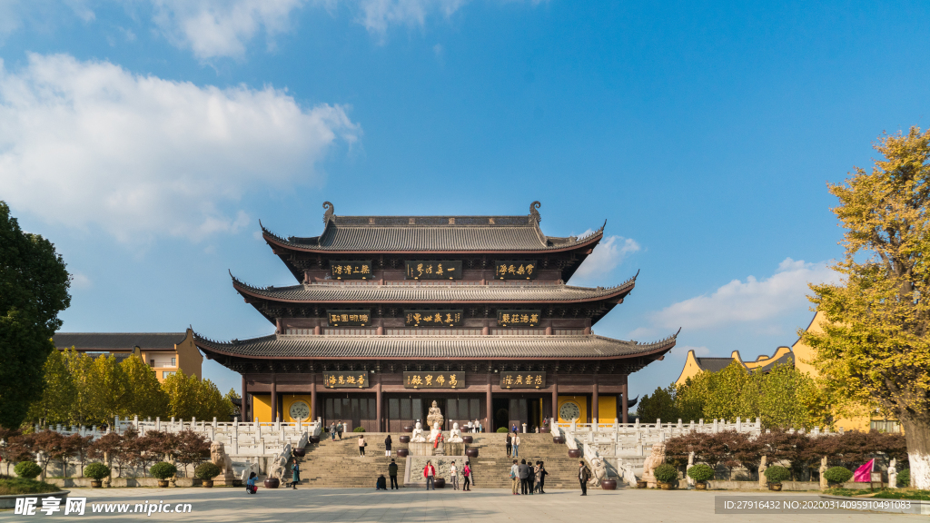 浙江桐乡濮院香海禅寺正殿