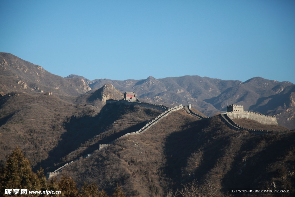 居庸关长城远景