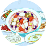 卡通食谱素材