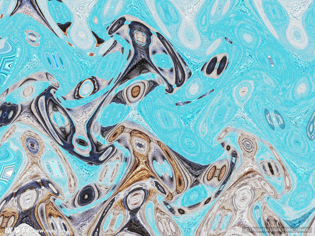 抽象海洋纹理