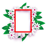 花环边框