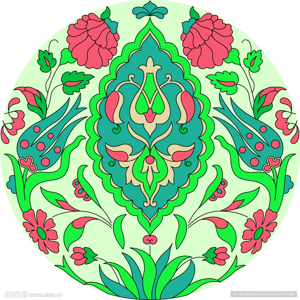 花纹底纹边纹背景图片
