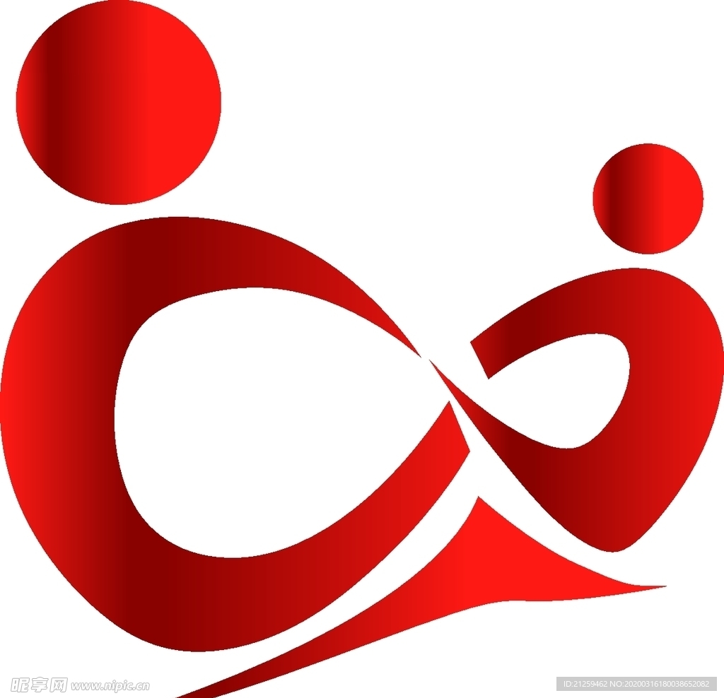 红色简约运动会