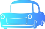 蓝色汽车LOGO
