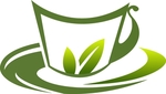 绿色茶杯LOGO
