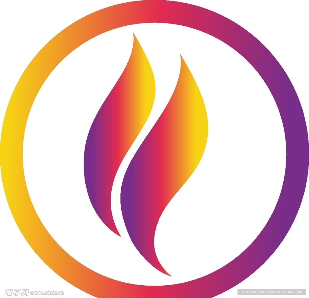 紫色渐变LOGO