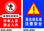 注意安全 禁止入内  图标