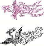 龙凤祥云纹