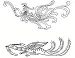 龙凤祥云纹