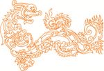 龙凤祥云纹