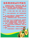 猕猴桃种植园管理制度