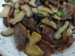 炒香菇