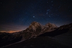 夜晚的星空