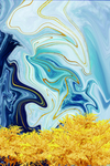 简约清新插画风格装饰画
