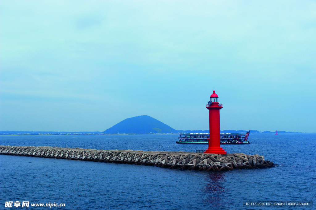 济州岛灯塔