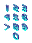 立体数字