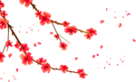 水墨传统国风花朵