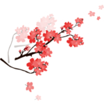 水墨传统国风花朵