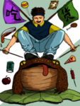 人物插画模板