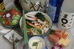 鲜乌冬面定食
