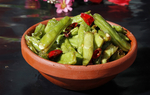 小碗蒸四季豆