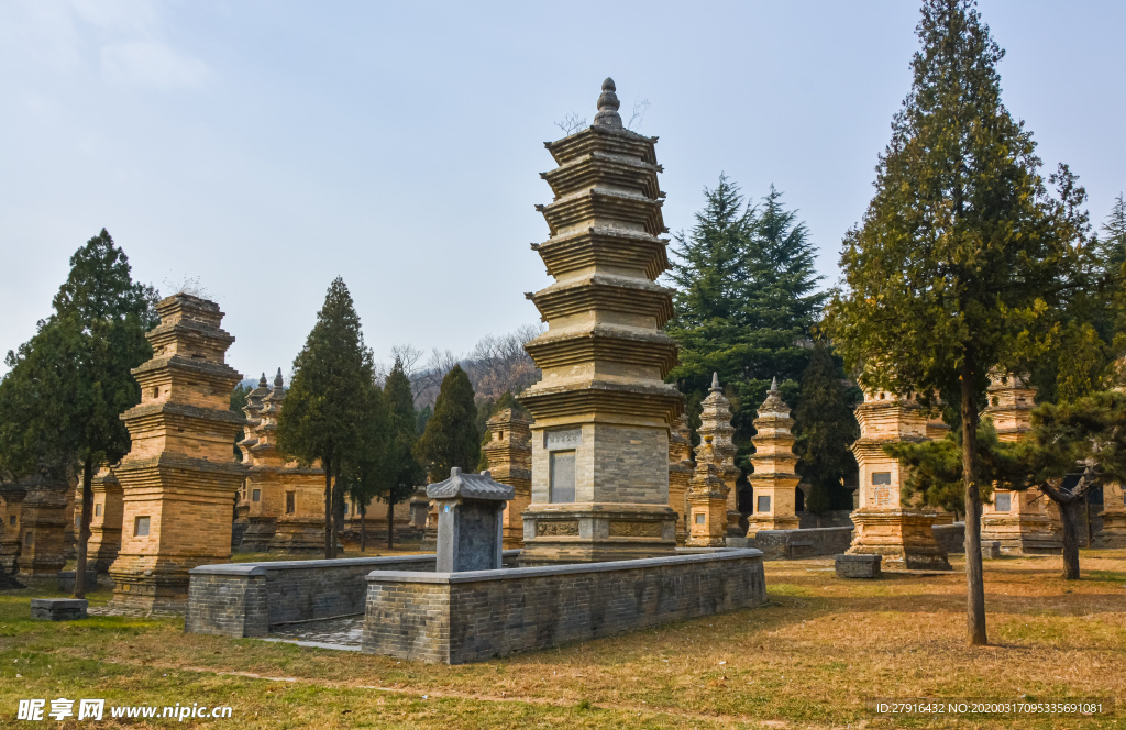 河南 郑州少林寺风光