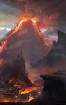 火山岩浆喷发