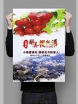 十堰樱桃沟生态旅游乡村景区海报