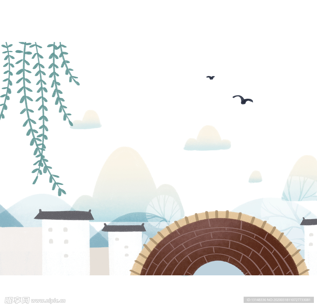 春天插画