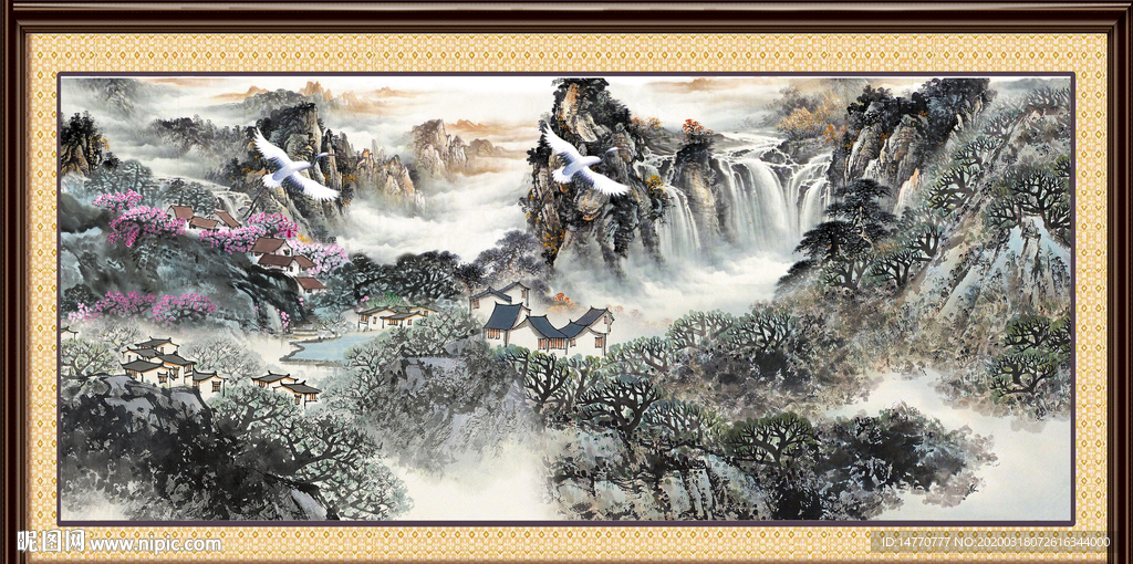 国画山水