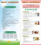 食品安全展架