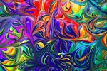五彩斑斓的背景色