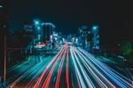 川流不息的夜晚