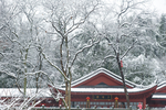 寺庙雪景