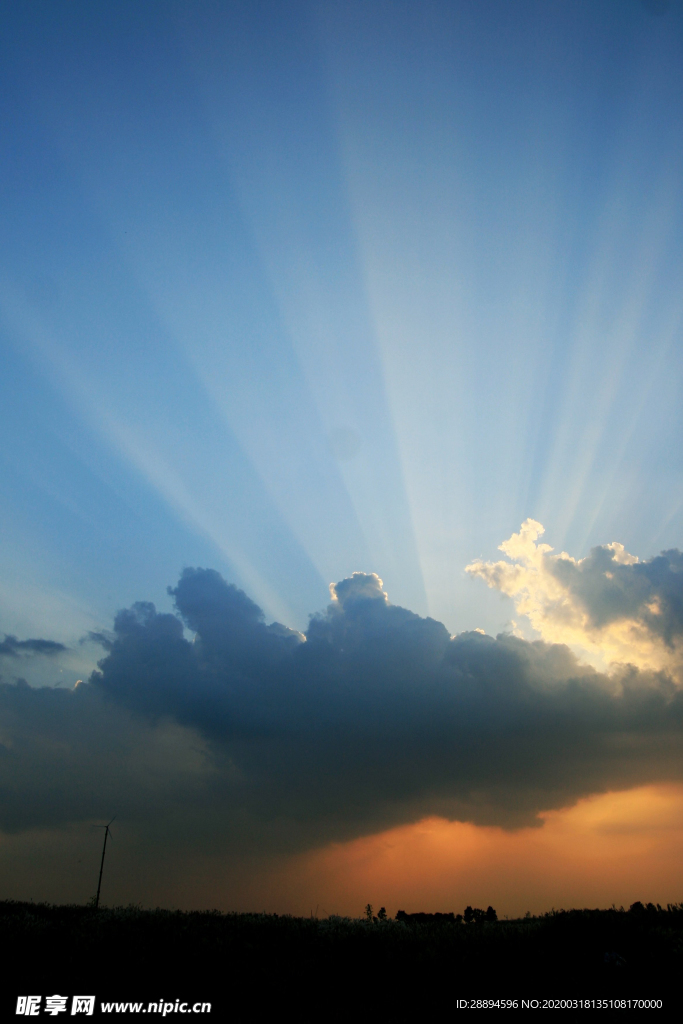 天空 光 太阳能 云 日落